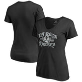 Los Angeles Kings Women's Hometown Collection The Crown V-Neck T-Shirt