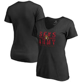 Ottawa Senators Women's Hometown Collection Sens Army V-Neck T-Shirt