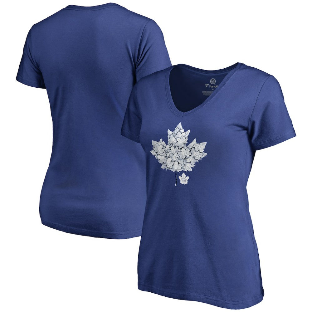 Toronto Maple Leafs Women's Hometown Collection Leafs V-Neck T-Shirt