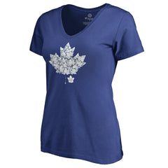 Toronto Maple Leafs Women's Hometown Collection Leafs V-Neck T-Shirt