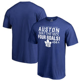 Auston Matthews Toronto Maple Leafs Four Goals T-Shirt