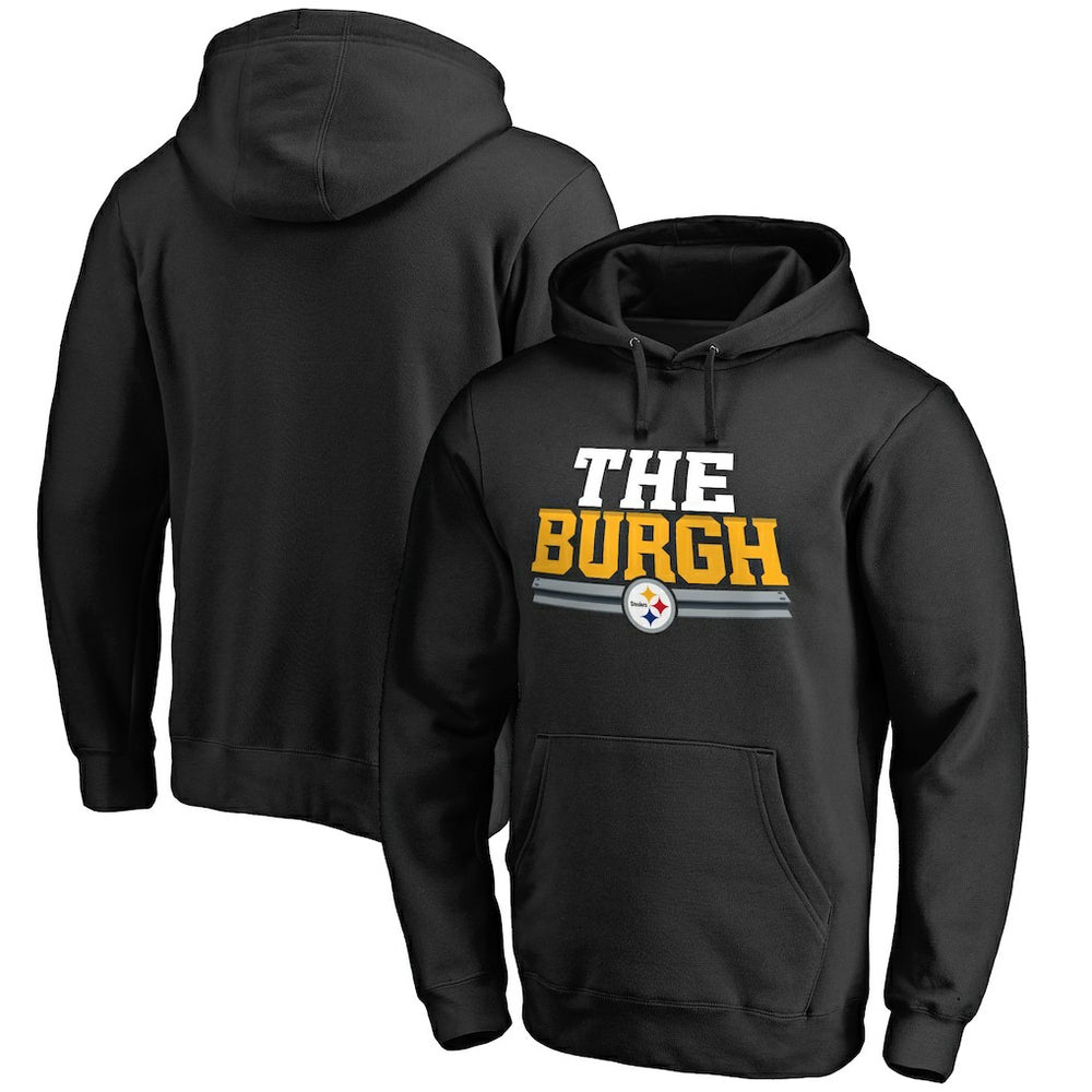 NFL Pittsburgh Steelers Hometown Collection The Burgh Pullover Hoodie