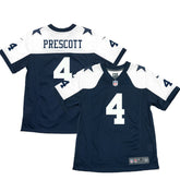 NFL Dallas Cowboys Dak Prescott Youth Throwback Game Jersey