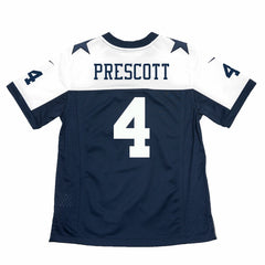 NFL Dallas Cowboys Dak Prescott Youth Throwback Game Jersey