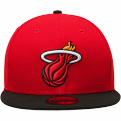 Miami Heat Team Color 2Tone 59FIFTY Fitted Hat - Red/Black | New Era outlet