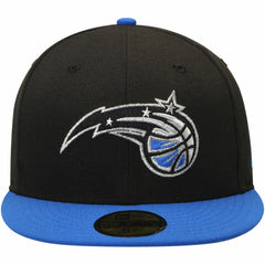 Orlando Magic Team Color 2Tone 59FIFTY Fitted Hat - Black/Blue | New Era for sale