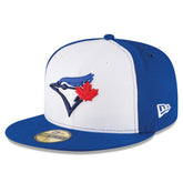 Toronto Blue Jays 2017 Authentic Collection On-Field 59FIFTY Fitted Hat - White/Royal | New Era