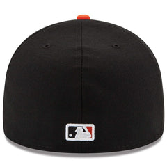 Baltimore Orioles Home Authentic Collection On-Field 59FIFTY Fitted Hat - White/Orange | New Era