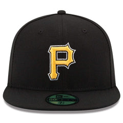 Pittsburgh Pirates Alternate Authentic Collection On-Field 59FIFTY Fitted Hat - Black | New Era