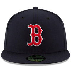 Boston Red Sox Game Authentic Collection On-Field 59FIFTY Fitted Hat - Navy | New Era