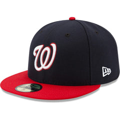 Washington Nationals Alternate Authentic Collection On-Field 59FIFTY Fitted Hat - Navy/Red | New Era