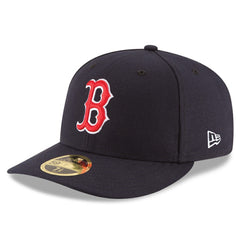 Boston Red Sox Authentic Collection On Field Low Profile Game 59FIFTY Fitted Hat - Navy | New Era