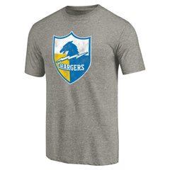 NFL Los Angeles Chargers Throwback Logo Tri-Blend T-Shirt