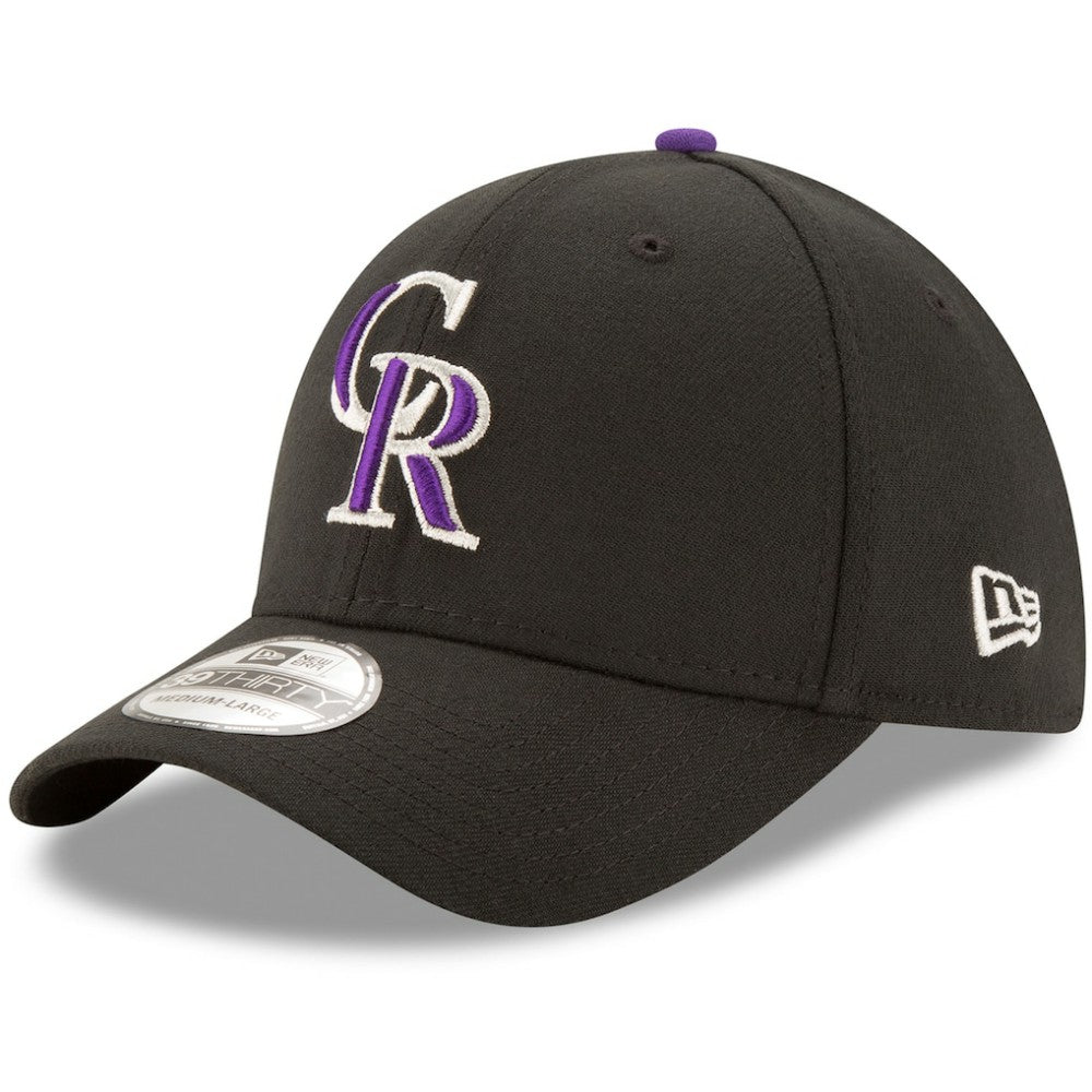 Colorado Rockies Game Team Classic 39THIRTY Flex Hat - Black | New Era