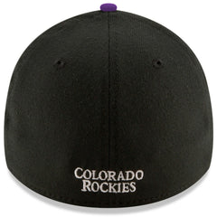 Colorado Rockies Game Team Classic 39THIRTY Flex Hat - Black | New Era