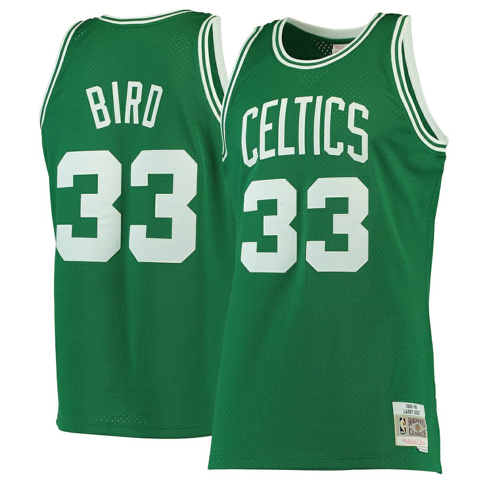 Larry Bird Boston Celtics Hardwood Classics Swingman Jersey - Kelly Green | Mitchell & Ness outlet