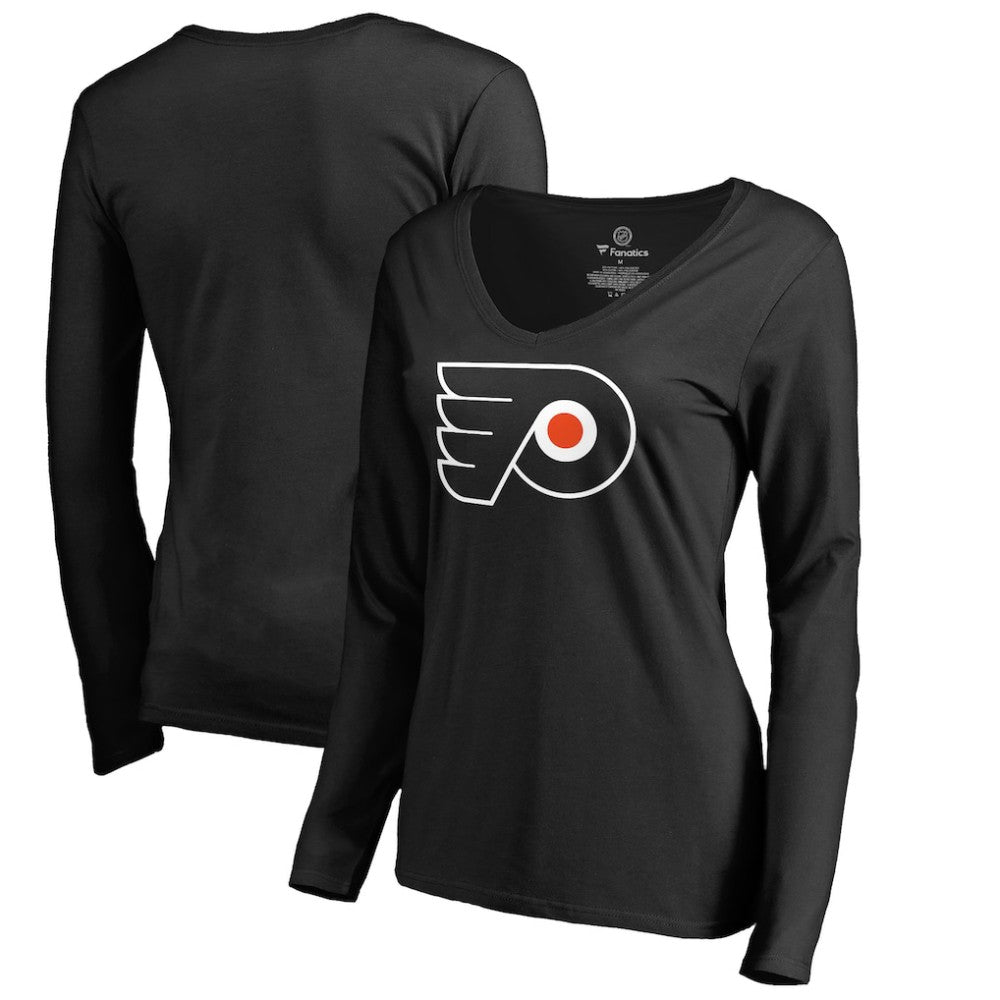 Philadelphia Flyers Women's Primary Logo Long Sleeve T-Shirt
