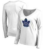 Toronto Maple Leafs Women's Primary Logo Long Sleeve T-Shirt