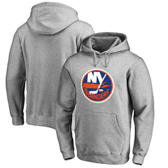 New York Islanders Primary Team Logo Fleece Fitted Pullover Hoodie