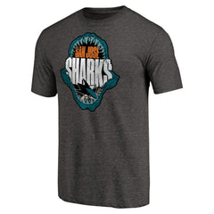 San Jose Sharks Hometown Collection Chomp Tri-Blend T-Shirt