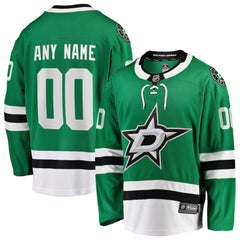 Dallas Stars Fanatics Home Breakaway Custom Jersey