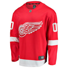 Detroit Red Wings Fanatics Home Breakaway Custom Jersey