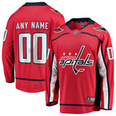 Washington Capitals Fanatics Home Breakaway Custom Jersey