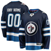 Winnipeg Jets Fanatics Home Breakaway Custom Jersey