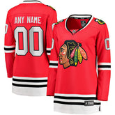 Chicago Blackhawks Fanatics Women's Home Breakaway Custom Jersey