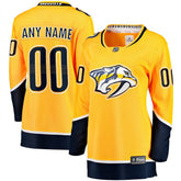 Nashville Predators Fanatics Women's Home Breakaway Custom Jersey