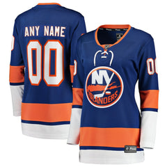 New York Islanders Fanatics Women's Home Breakaway Custom Jersey