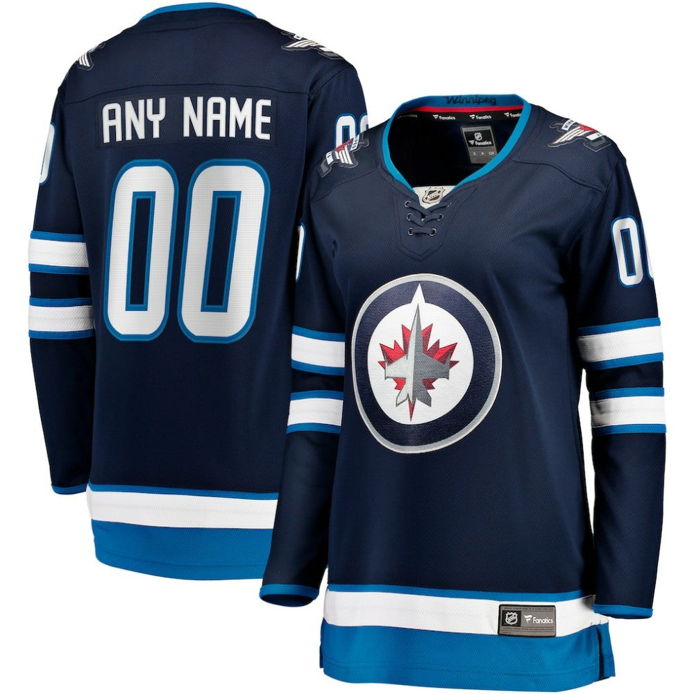Winnipeg Jets Fanatics Women's Home Breakaway Custom Jersey