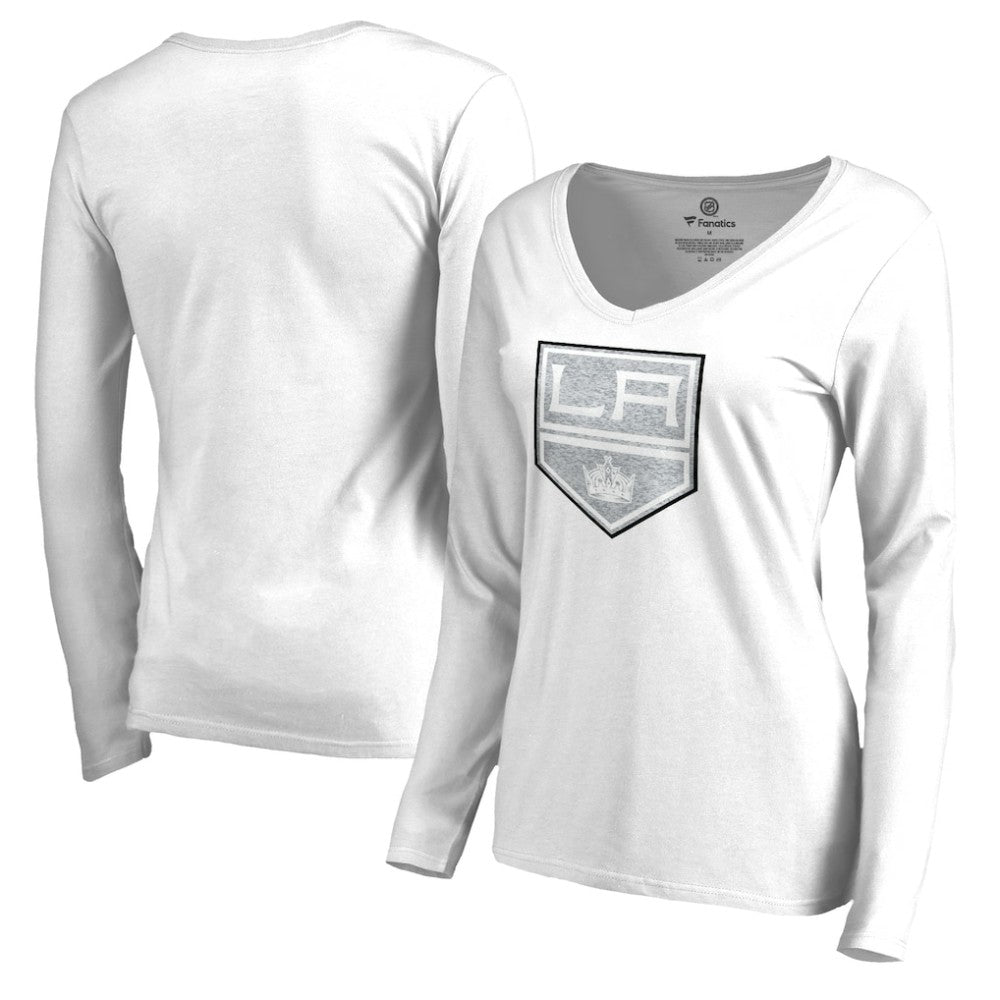 Los Angeles Kings Women's White Out Long Sleeve T-Shirt