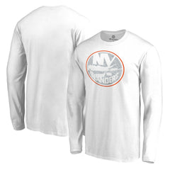 New York Islanders White Out Long Sleeve T-Shirt