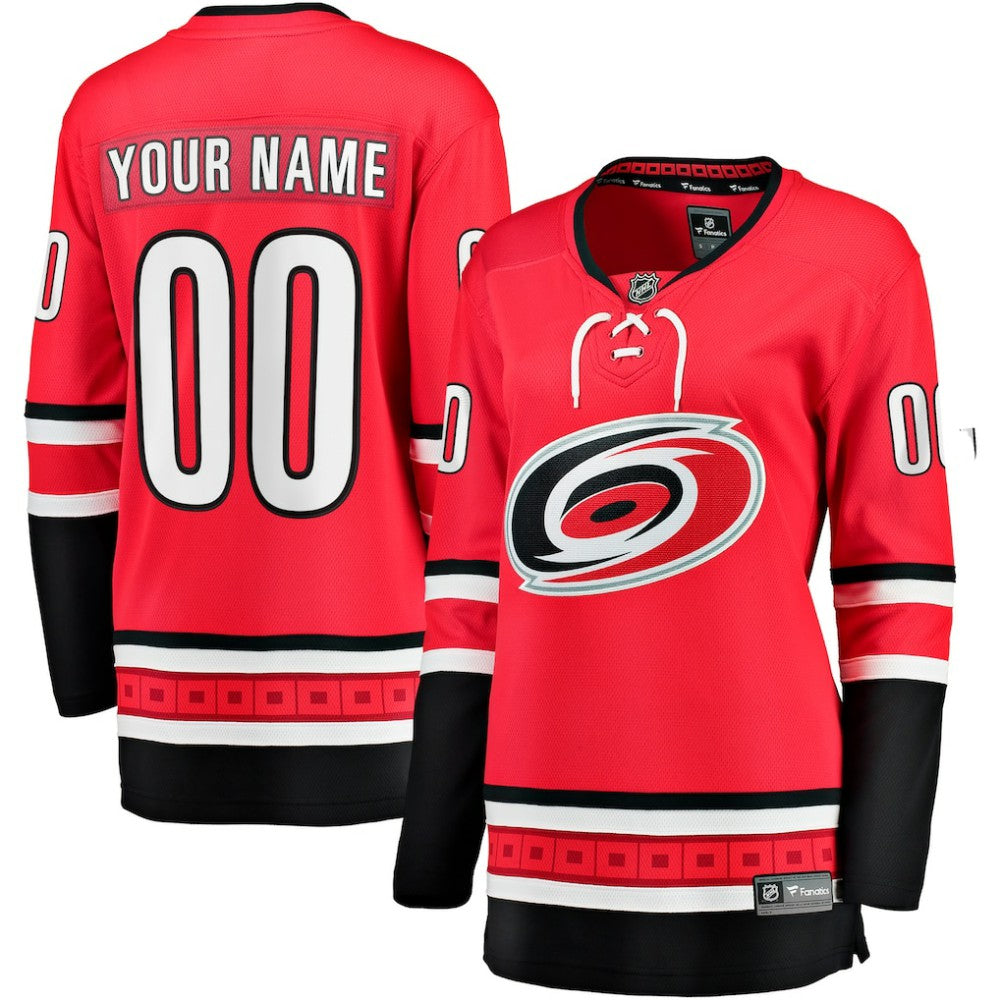 Carolina Hurricanes Fanatics Women's Alternate Breakaway Custom Jersey