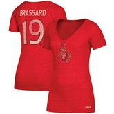 Derick Brassard Ottawa Senators CCM Women's Name & Number V-Neck T-Shirt