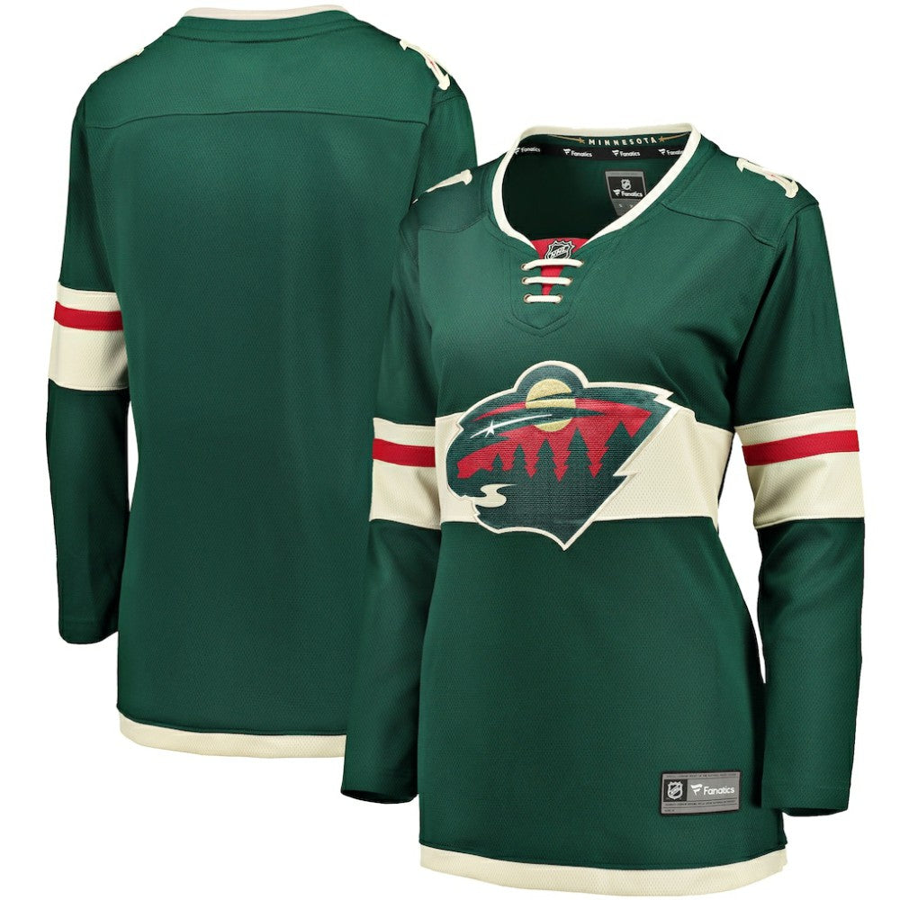 Minnesota Wild Fanatics Women's Home Breakaway Jersey