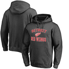 Detroit Red Wings Victory Arch Team Fitted Pullover Hoodie
