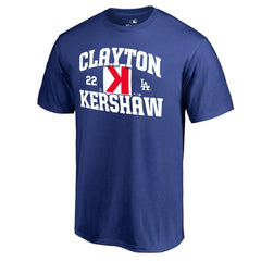 Clayton Kershaw Los Angeles Dodgers Player Hometown Collection CK Strike T-Shirt - Royal