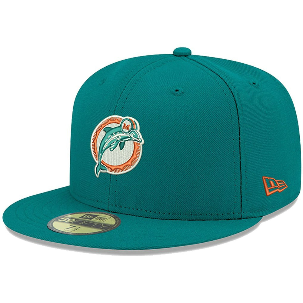 NFL Miami Dolphins Omaha Throwback 59FIFTY Fitted Hat