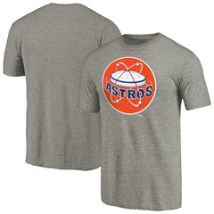 Houston Astros Cooperstown Collection Forbes Tri-Blend T-Shirt - Ash