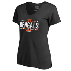 NFL Cincinnati Bengals Women's Arriba V-Neck T-Shirt