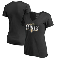 NFL New Orleans Saints Women's Arriba V-Neck T-Shirt