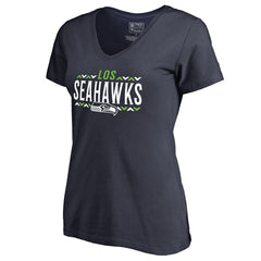 NFL Seattle Seahawks Women's Arriba V-Neck T-Shirt
