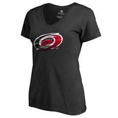 Carolina Hurricanes Women's Midnight Mascot V-Neck T-Shirt