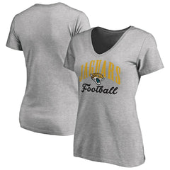 NFL Jacksonville Jaguars Women's Victory Script V-Neck T-Shirt