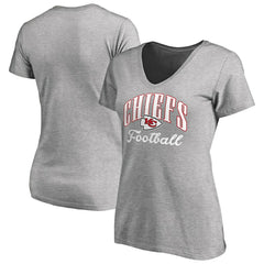 NFL Kansas City Chiefs Women's Victory Script V-Neck T-Shirt