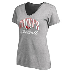 NFL Kansas City Chiefs Women's Victory Script V-Neck T-Shirt