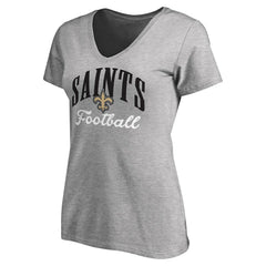 NFL New Orleans Saints Women's Victory Script V-Neck T-Shirt