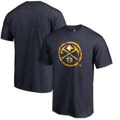 Denver Nuggets Splatter Logo T-Shirt sale - Navy shop